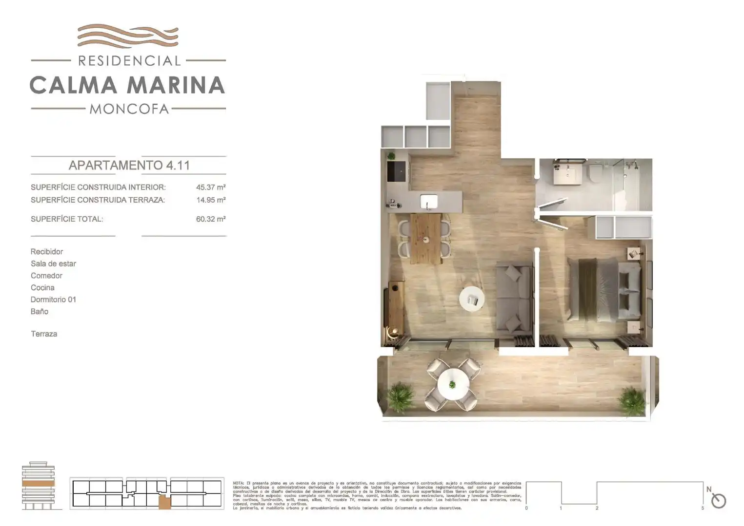 Appartement compact avec piscine à vendre à Moncófar Playa, imagen 91