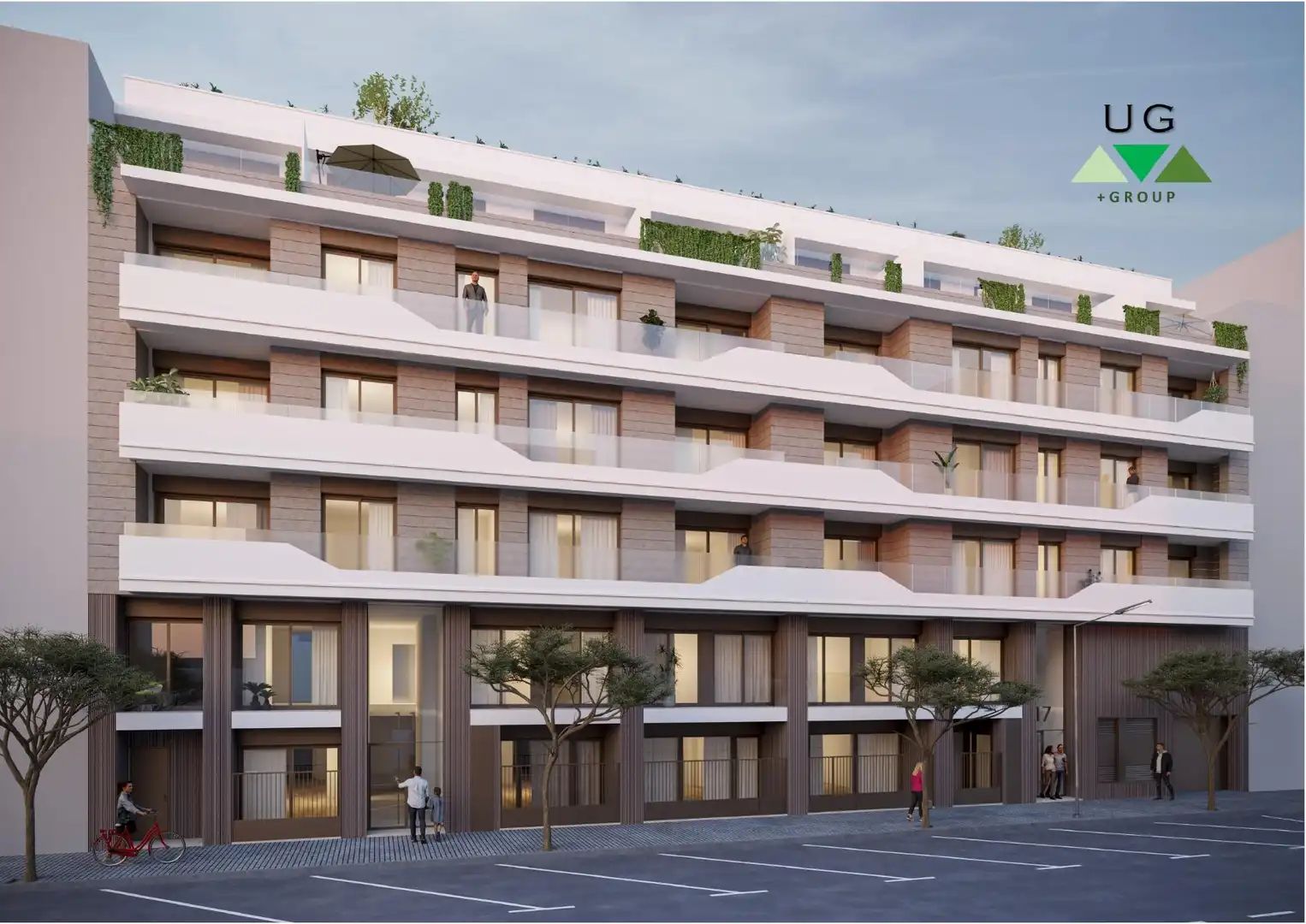 Vista exterior de Dúplex en venta en Alicante / Alacant con Aire acondicionado, Calefacción y Terraza