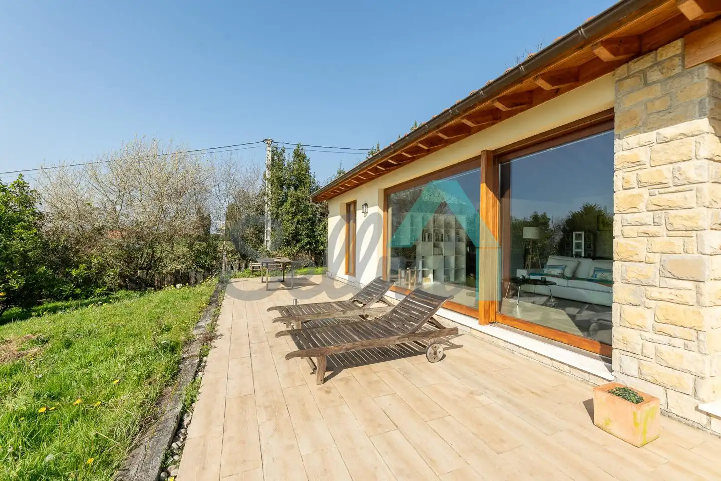 Terraza de Casa o chalet de alquiler en Villaviciosa con Calefacción, Jardín privado y Terraza