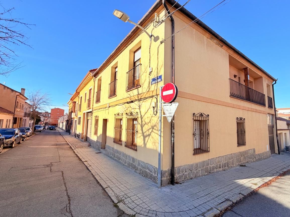 Exterior view of Flat for sale in Segovia Capital  with Heating, Terrace and Alarm