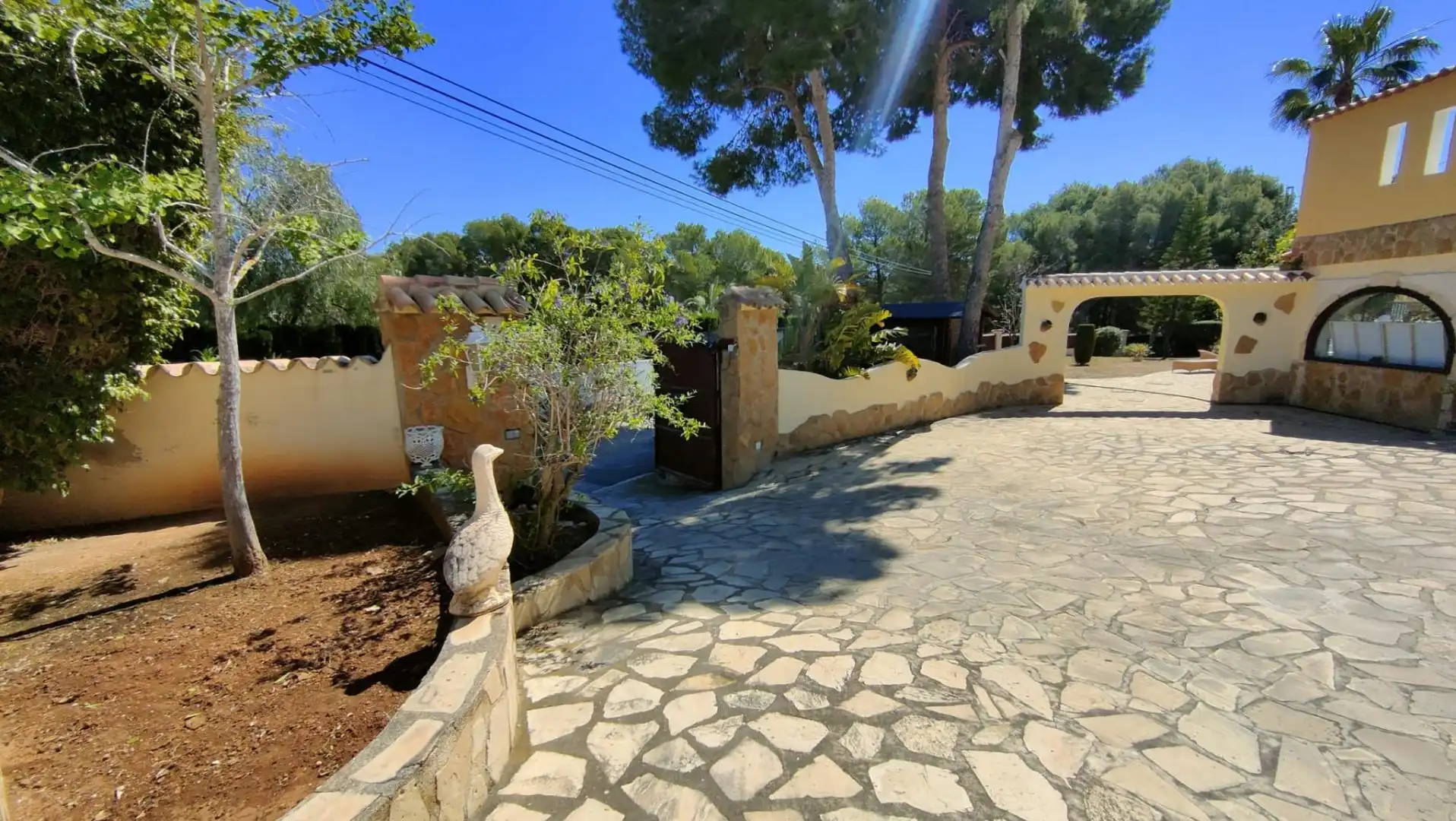 Jardín de Casa o chalet en venta en Moraira con Aire acondicionado, Jardín privado y Terraza