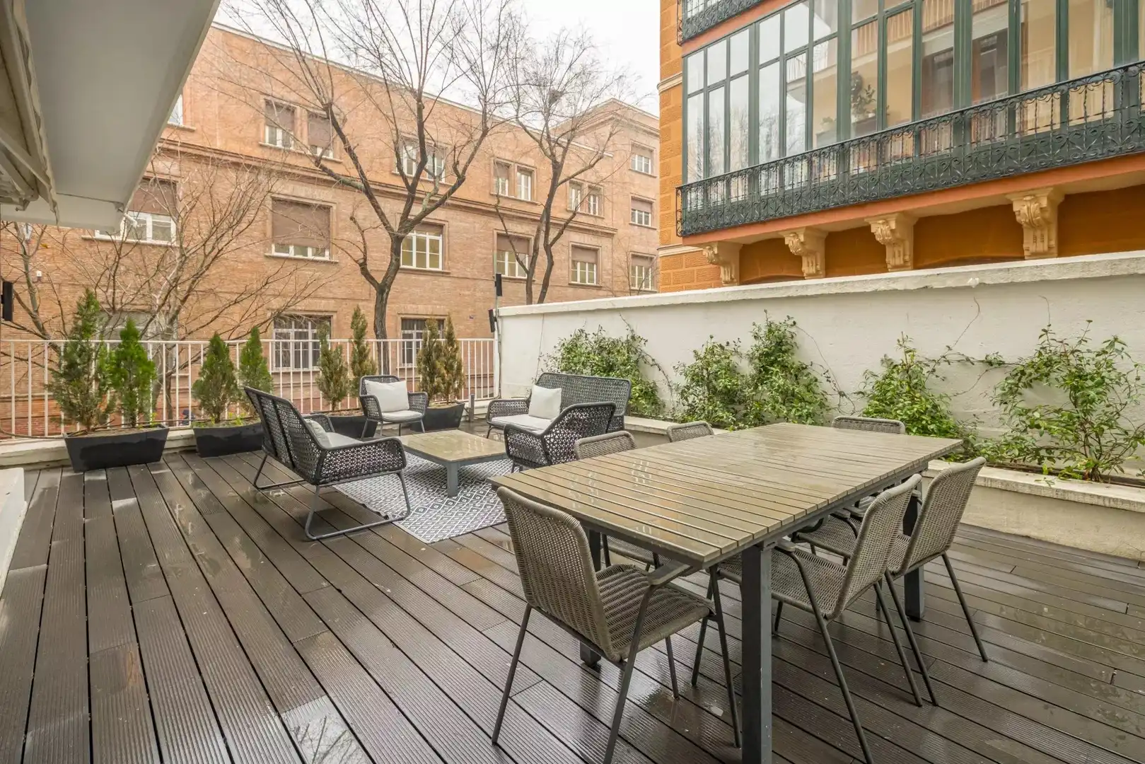 Terrace of Flat for rent in Madrid  with Air Conditioner, Heating and Terrace