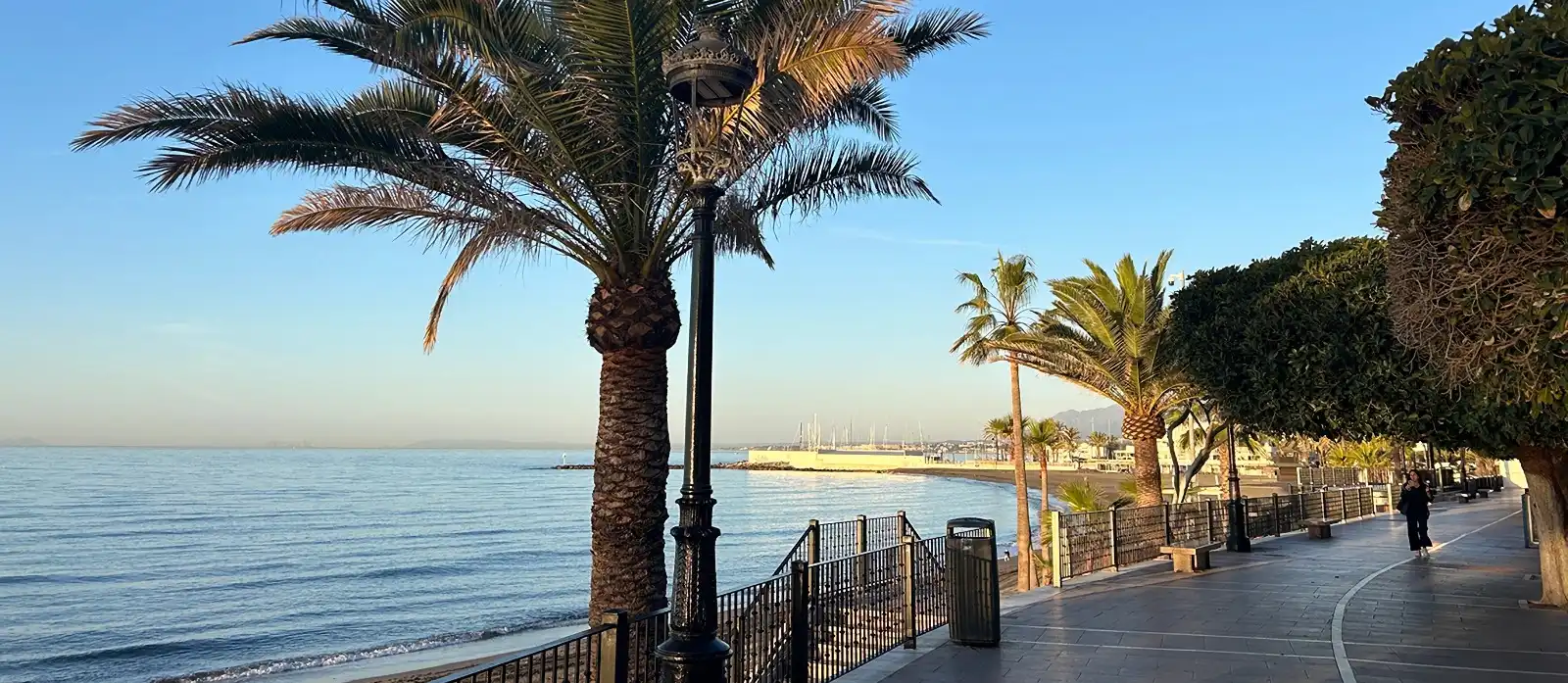 Vista exterior de Estudi en venda en Marbella amb Aire condicionat, Moblat i Sauna