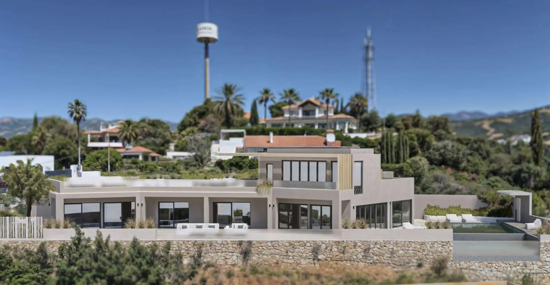 Vista exterior de Casa o xalet en venda en Marbella