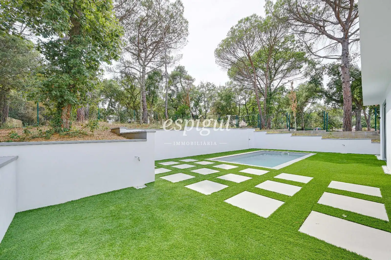 Jardí de Casa o xalet en venda en Llagostera amb Aire condicionat, Calefacció i Jardí privat