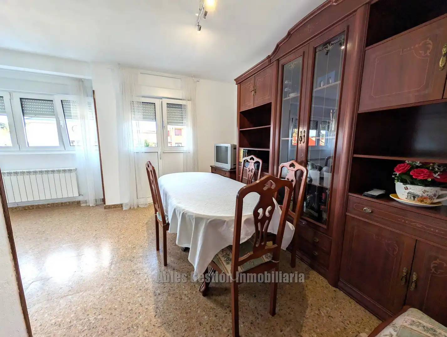 Esszimmer von Wohnung zum Verkauf in Siero mit Heizung und Terrasse