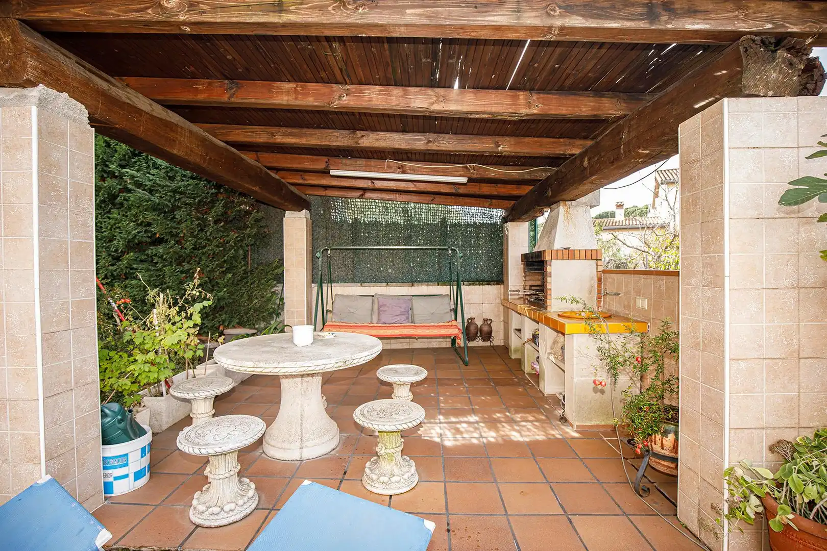Jardín de Casa o chalet en venta en Quart con Aire acondicionado, Jardín privado y Terraza