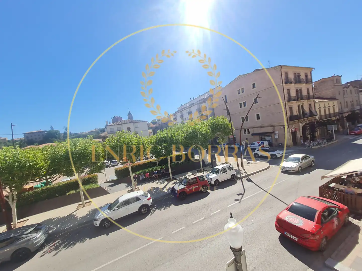 Exterior view of Flat for sale in Gironella  with Air Conditioner, Heating and Storage room