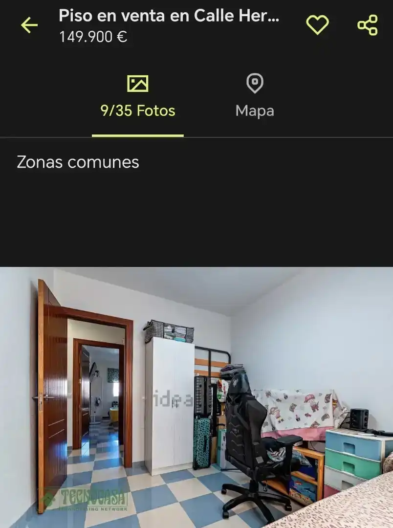Dormitori de Pis en venda en Roquetas de Mar ciudad