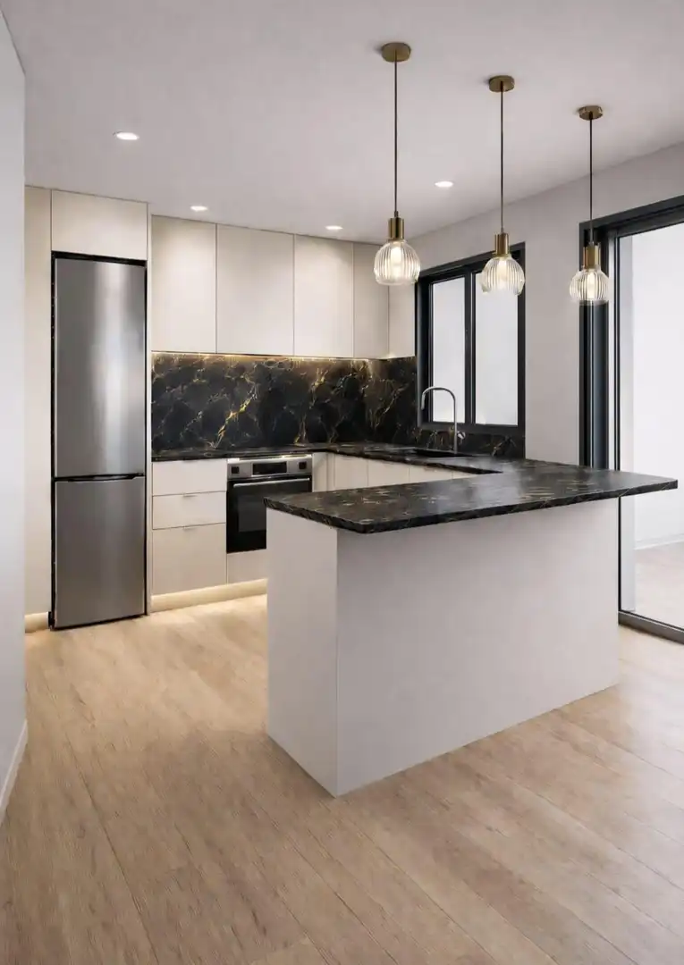 Cocina de Casa o chalet en venta en Sabadell con Aire acondicionado, Parquet y Terraza