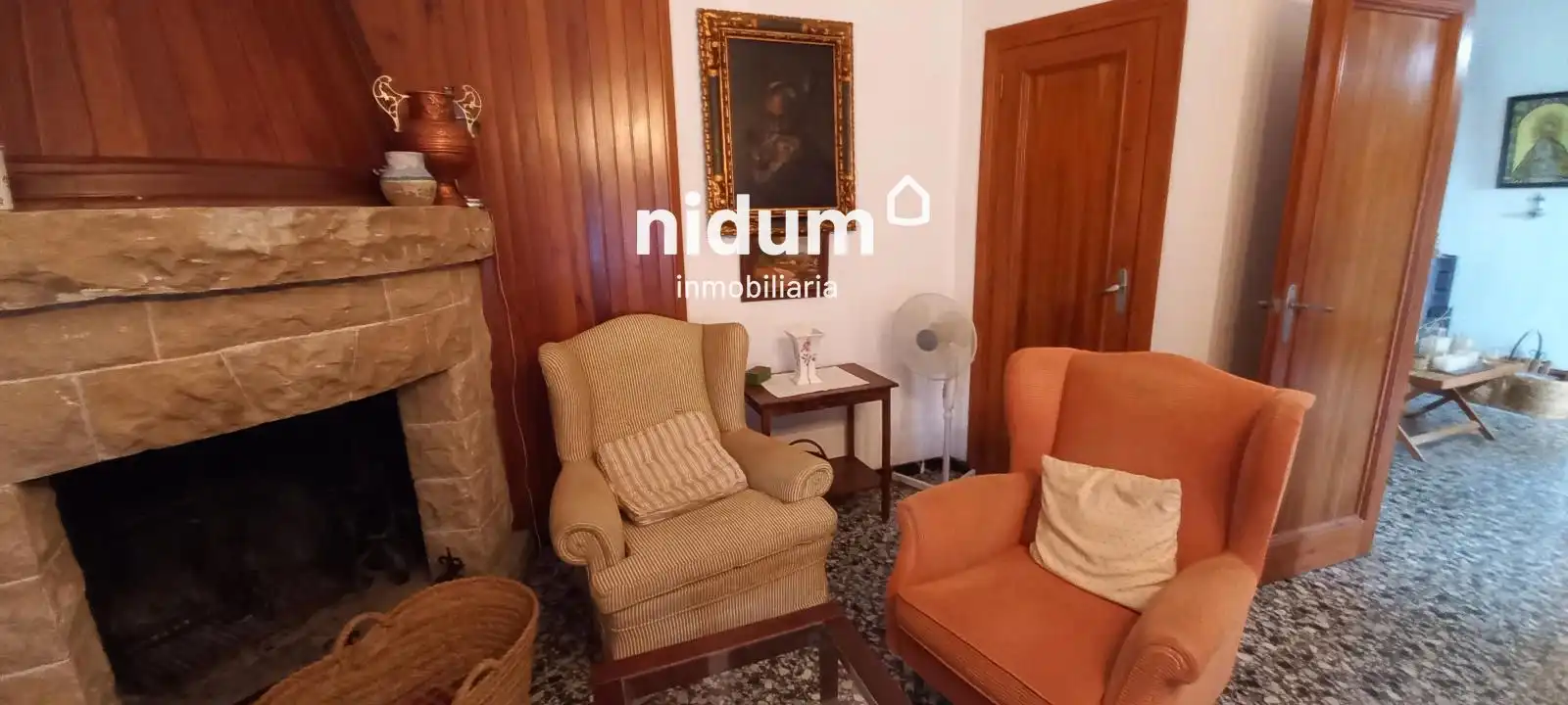 Sala d'estar de Casa o xalet en venda en Xàtiva amb Aire condicionat, Traster i Piscina