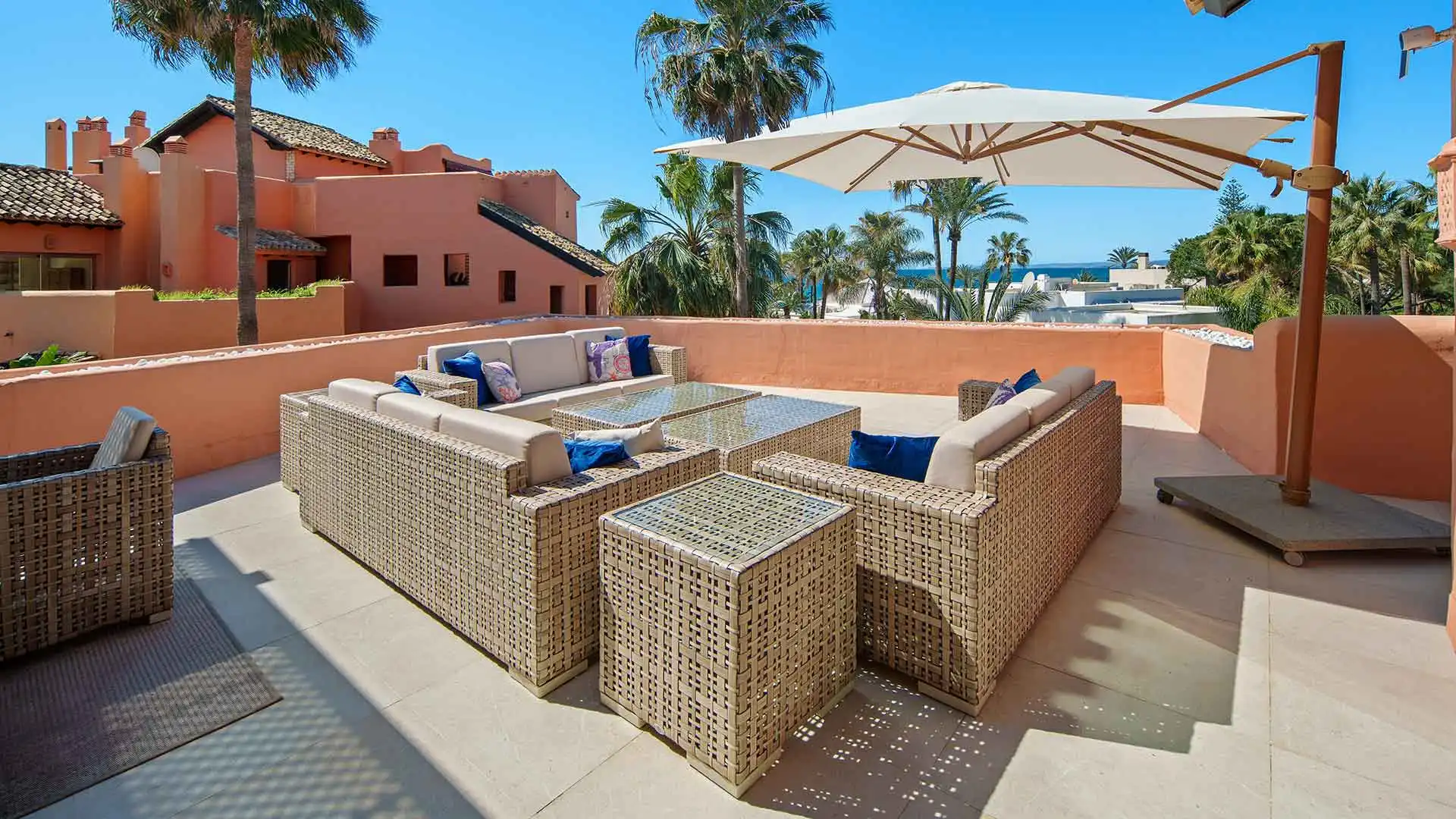 Terraza de Ático en venta en Marbella con Aire acondicionado, Terraza y Trastero