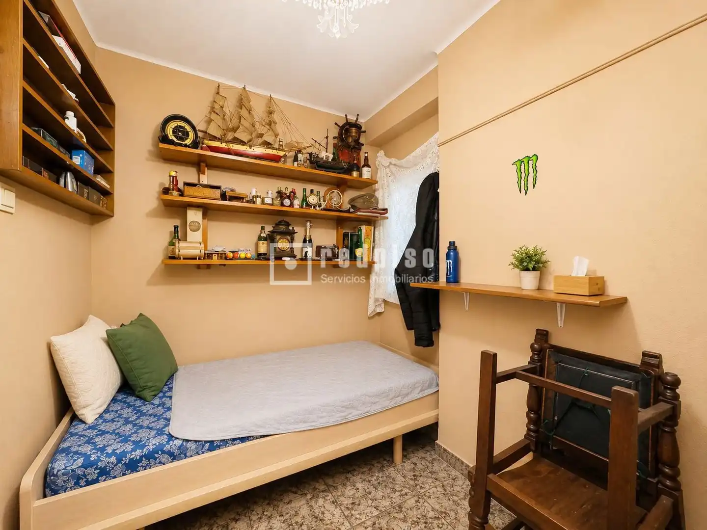 Schlafzimmer von Wohnung zum Verkauf in Málaga mit Klimaanlage und Terrasse