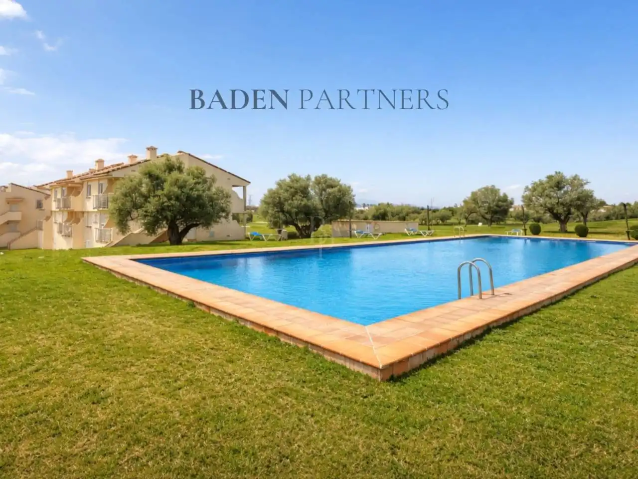 Garten von Wohnung zum Verkauf in San Jorge / Sant Jordi mit Klimaanlage, Heizung und Terrasse