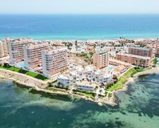 Exterior view of Attic for sale in La Manga del Mar Menor  with Air Conditioner, Private garden and Terrace
