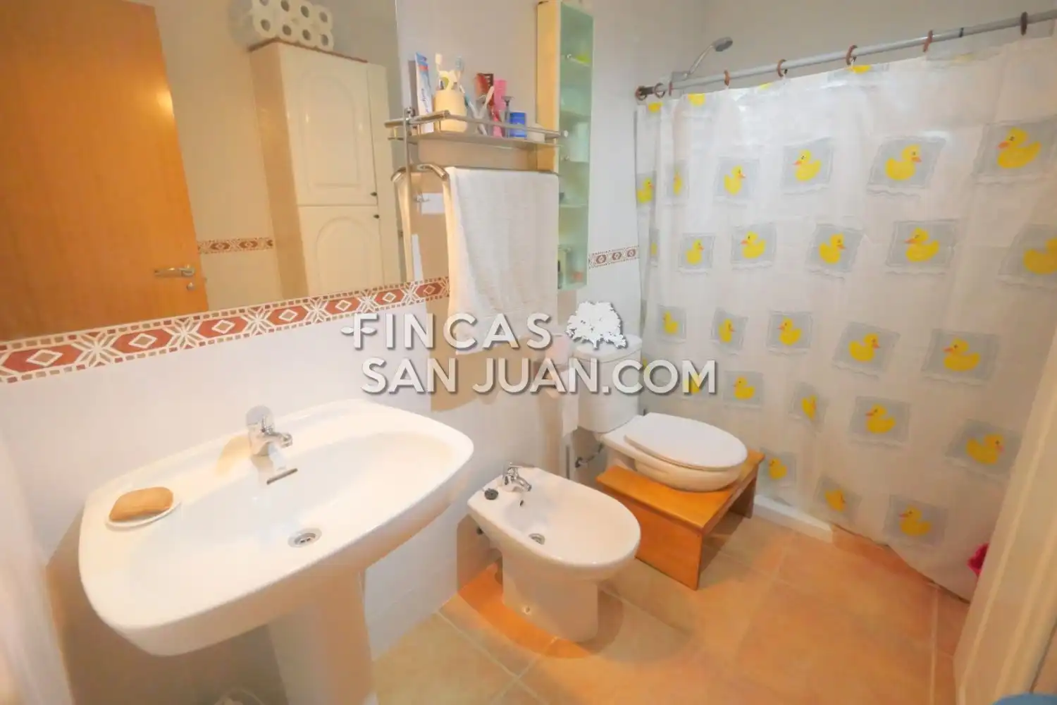 Badezimmer von Wohnung zum Verkauf in Hondón de los Frailes mit Heizung und Abstellraum