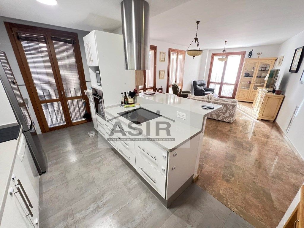 Kitchen of Flat for sale in Alzira  with Air Conditioner and Balcony