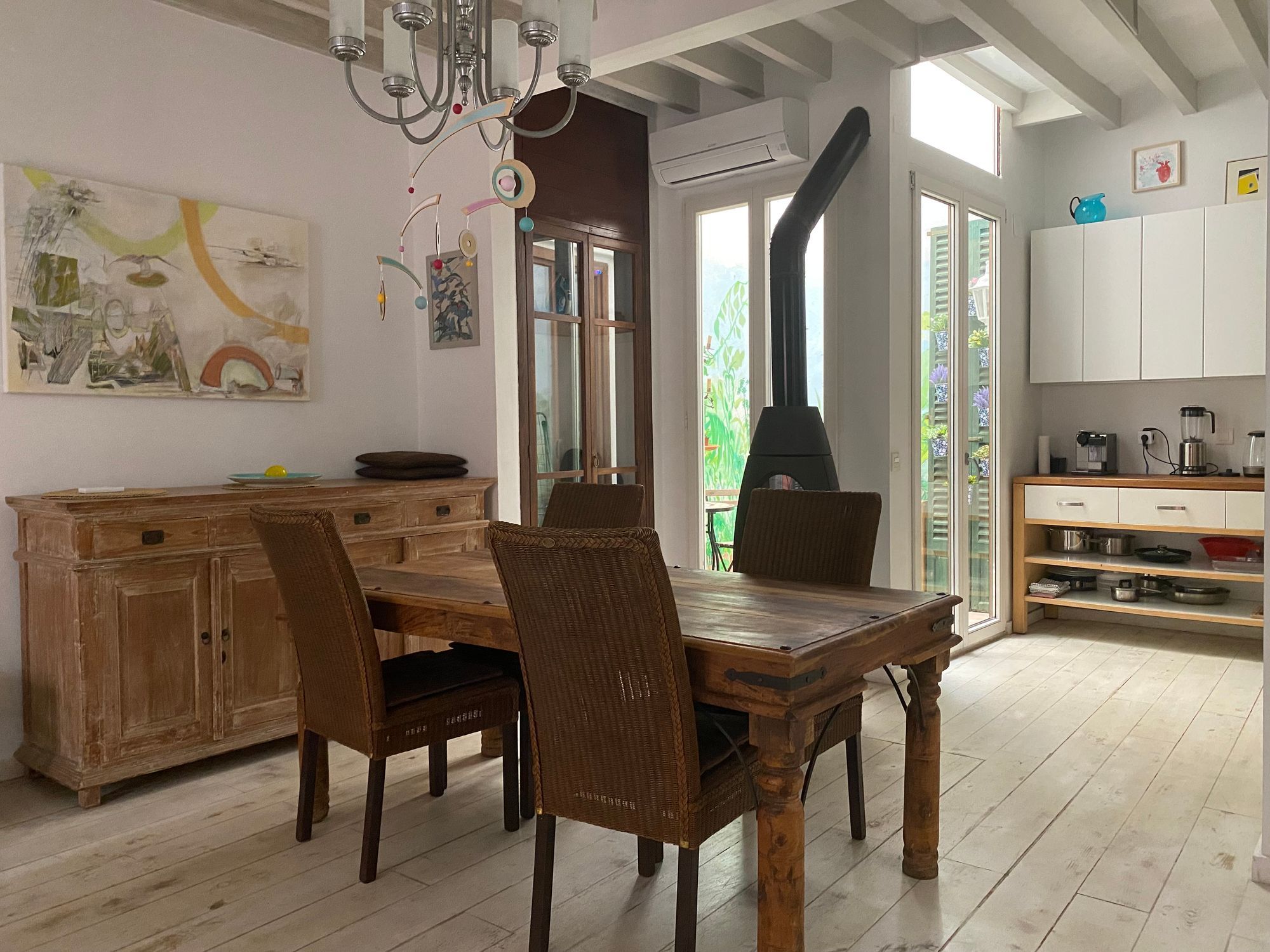 Menjador de Apartament de lloguer en  Palma de Mallorca amb Terrassa
