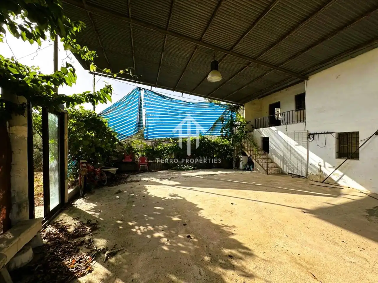 Vista exterior de Casa o xalet en venda en Algarinejo amb Jardí privat, Terrassa i Moblat
