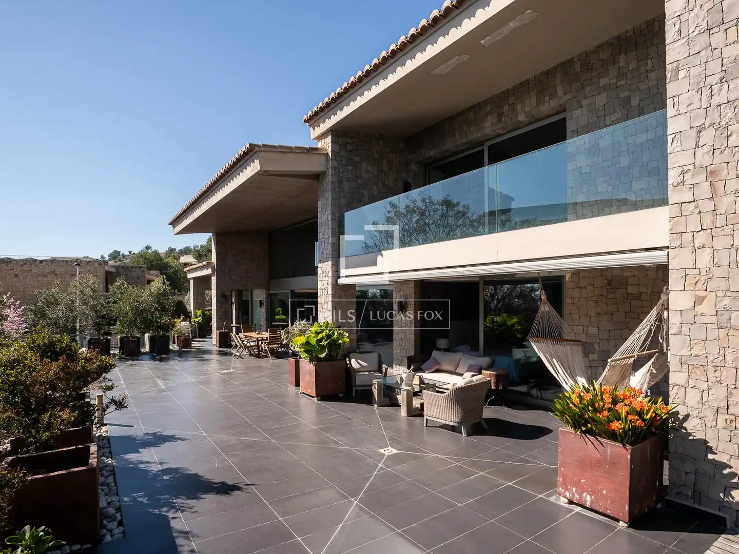 Terraza de Casa o chalet en venta en Sagunto / Sagunt con Aire acondicionado, Calefacción y Jardín privado