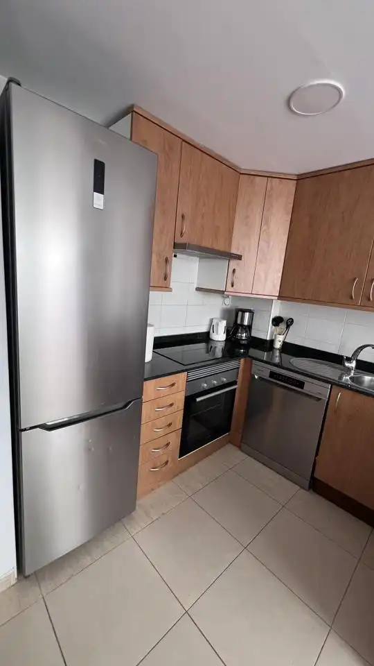 Küche von Wohnung zum Verkauf in Torreblanca mit Klimaanlage, Terrasse und Möbliert