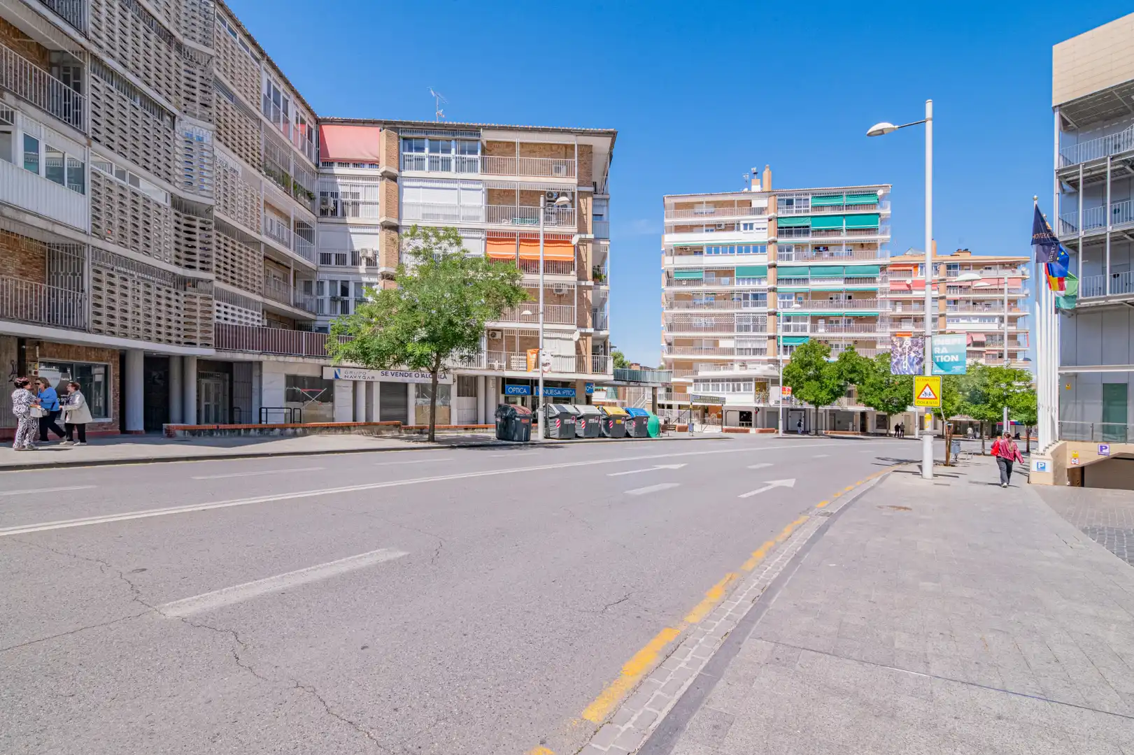 Exterior view of Flat for sale in Granada  with Terrace, Storage room and Balcony