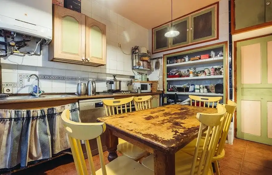 Kitchen of Houses for sale in San Lorenzo de El Escorial  with Heating, Private garden and Terrace