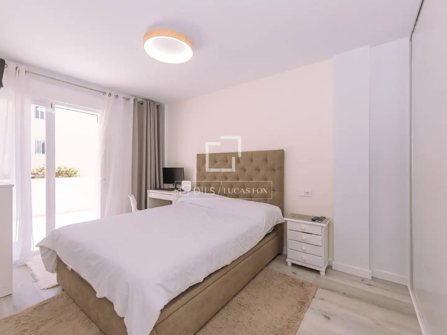 Bedroom of Flat for sale in Eivissa  with Air Conditioner, Heating and Private garden