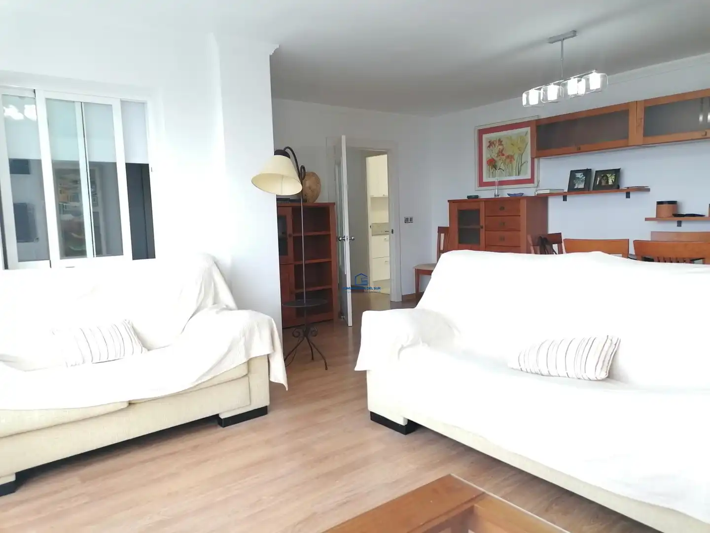 Living room of Attic for rent in El Puerto de Santa María  with Heating and Furnished