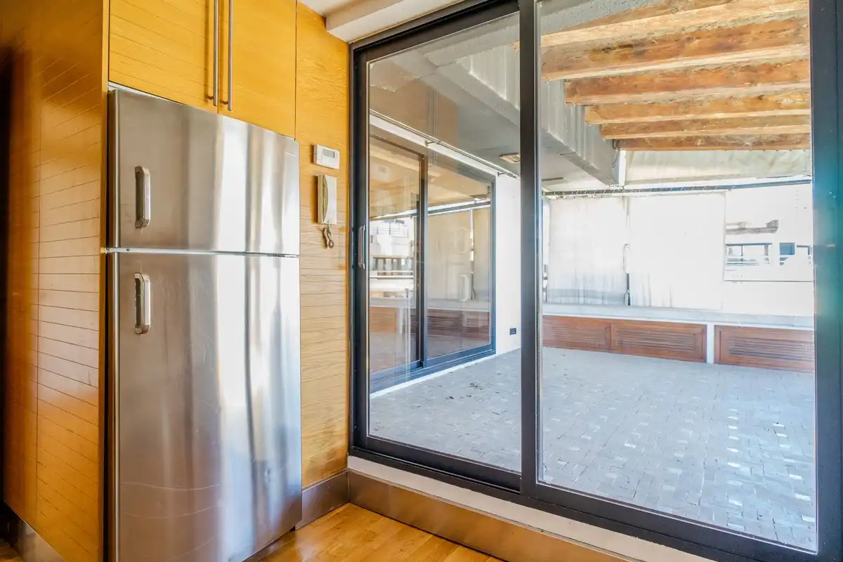 Balcony of Attic for sale in Madrid  with Air Conditioner, Heating and Private garden