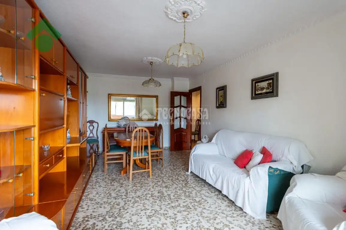 Wohnzimmer von Wohnung zum Verkauf in Almuñécar mit Möbliert und Balkon