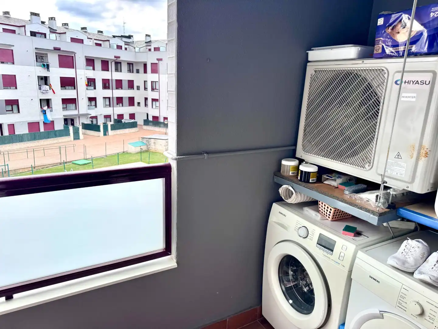 Balcony of Flat for sale in Entrambasaguas  with Air Conditioner, Heating and Private garden