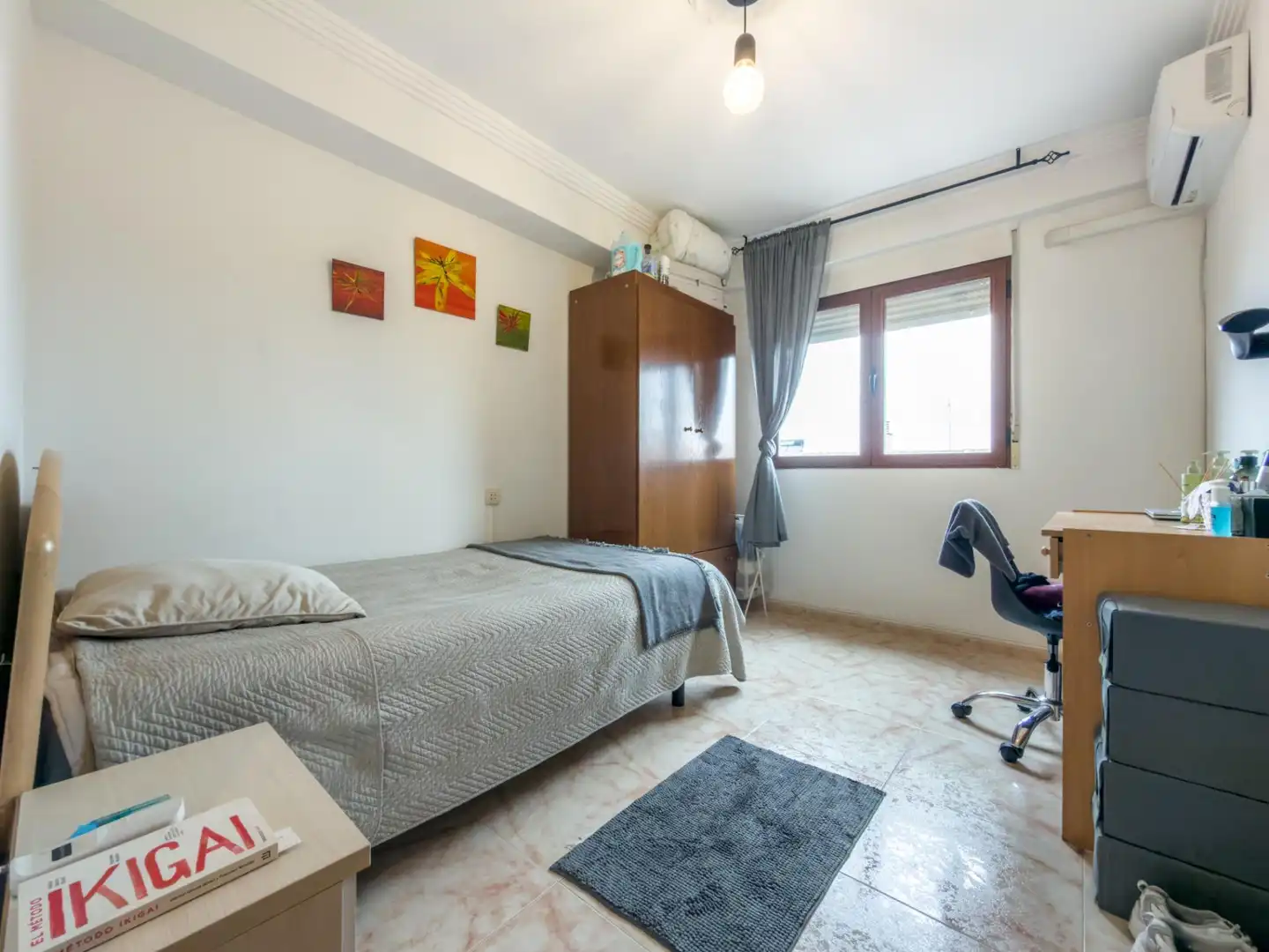 Schlafzimmer von Wohnung zum Verkauf in Armilla mit Klimaanlage, Terrasse und Balkon