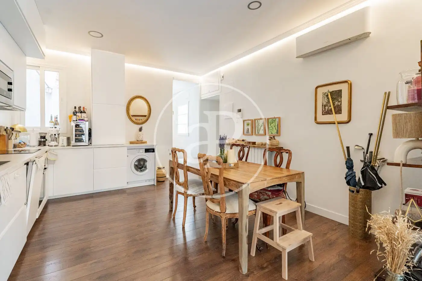 Comedor de Piso de alquiler en Madrid con Aire acondicionado y Calefacción