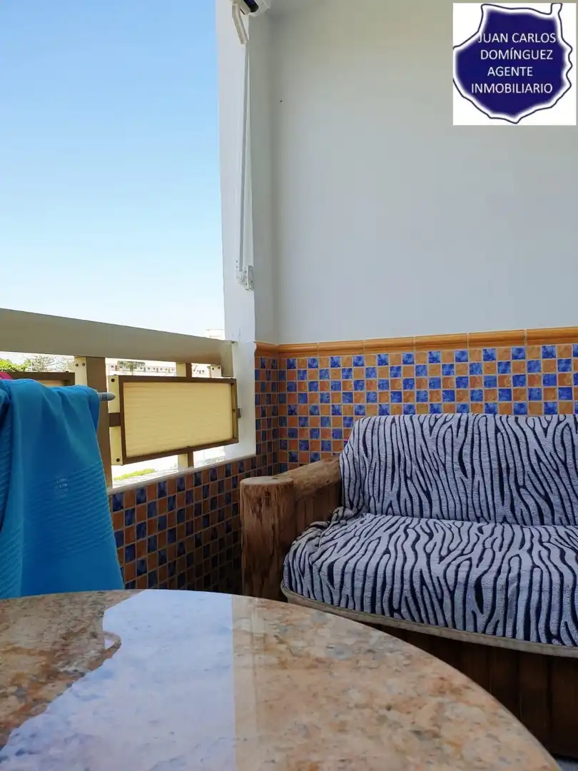 Balcony of Apartments for rent in San Bartolomé de Tirajana  with Air Conditioner, Terrace and Storage room