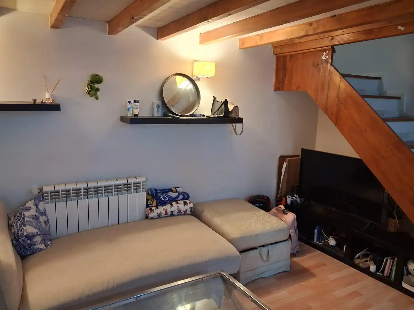 Sala de estar de Apartamento de alquiler en Madrid con Calefacción