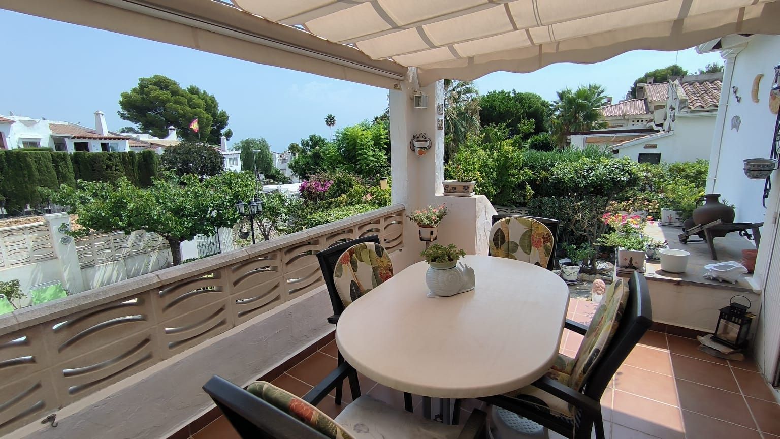 Terraza de Casa o chalet en venta en La Nucia con Aire acondicionado, Calefacción y Jardín privado