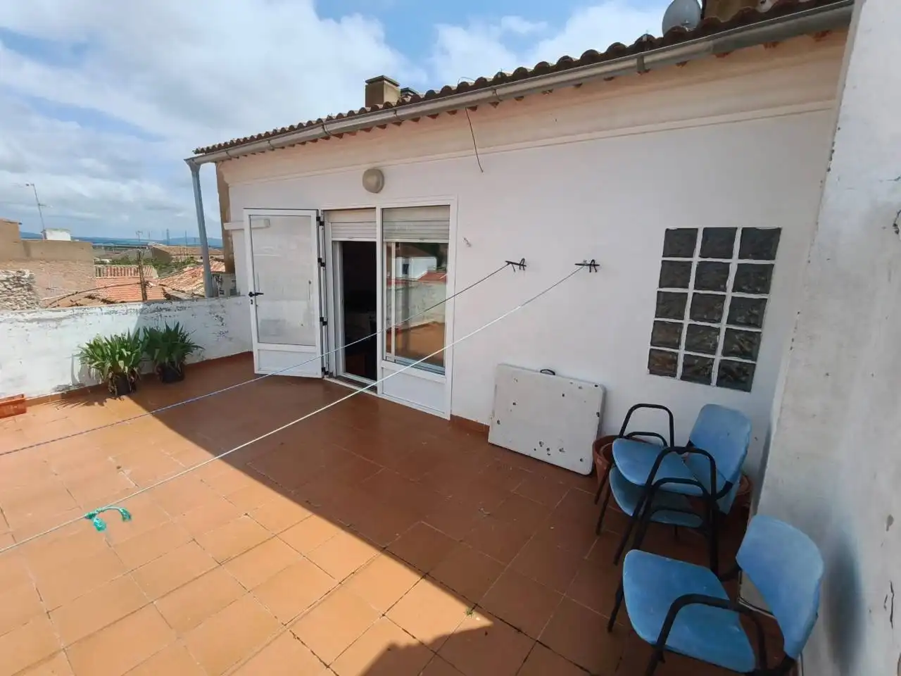 Terrasse von Dachboden zur Miete in Pozohondo mit Terrasse und Möbliert