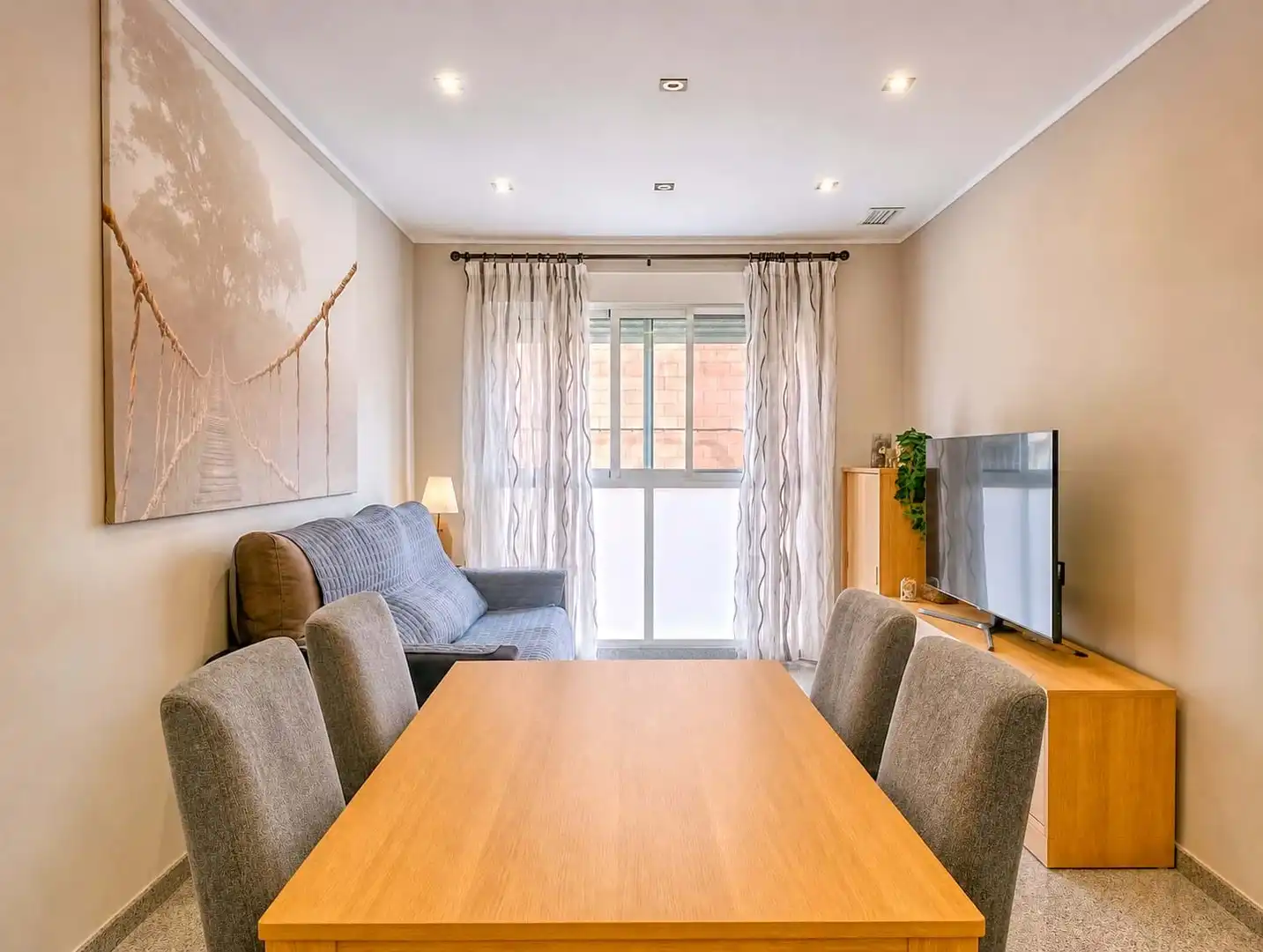 Dining room of Flat for sale in Petrer  with Air Conditioner and Heating