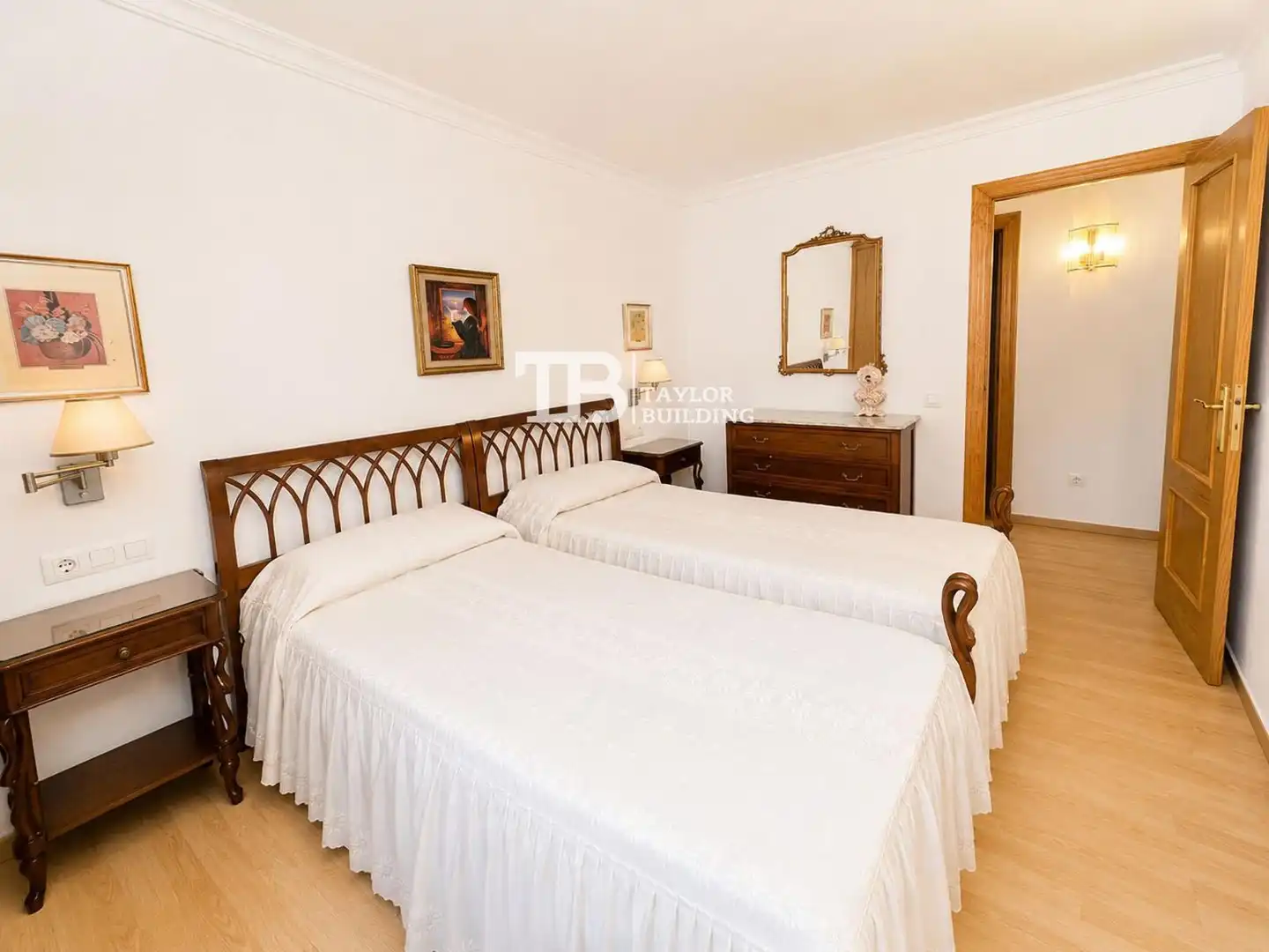 Schlafzimmer von Wohnung zum Verkauf in Calvià mit Klimaanlage, Heizung und Privatgarten