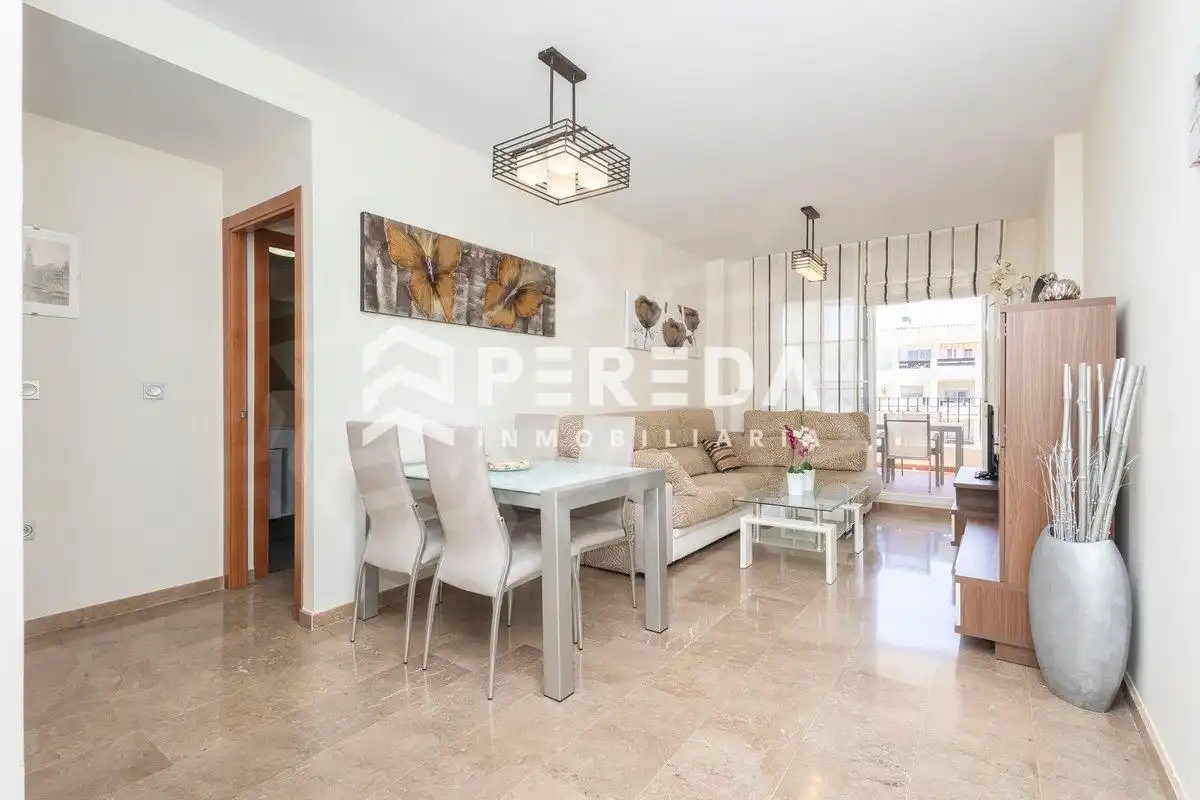 Exterior view of Apartments for sale in Roquetas de Mar  with Terrace, Furnished and Community pool