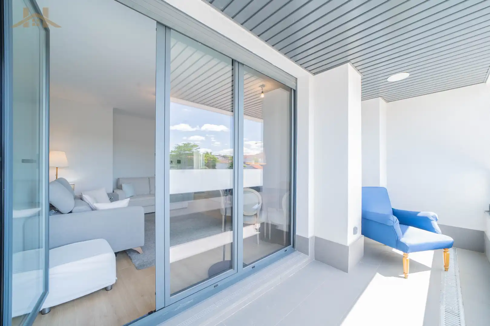 Terrasse von Wohnung zum Verkauf in Pozuelo de Alarcón mit Klimaanlage, Heizung und Terrasse