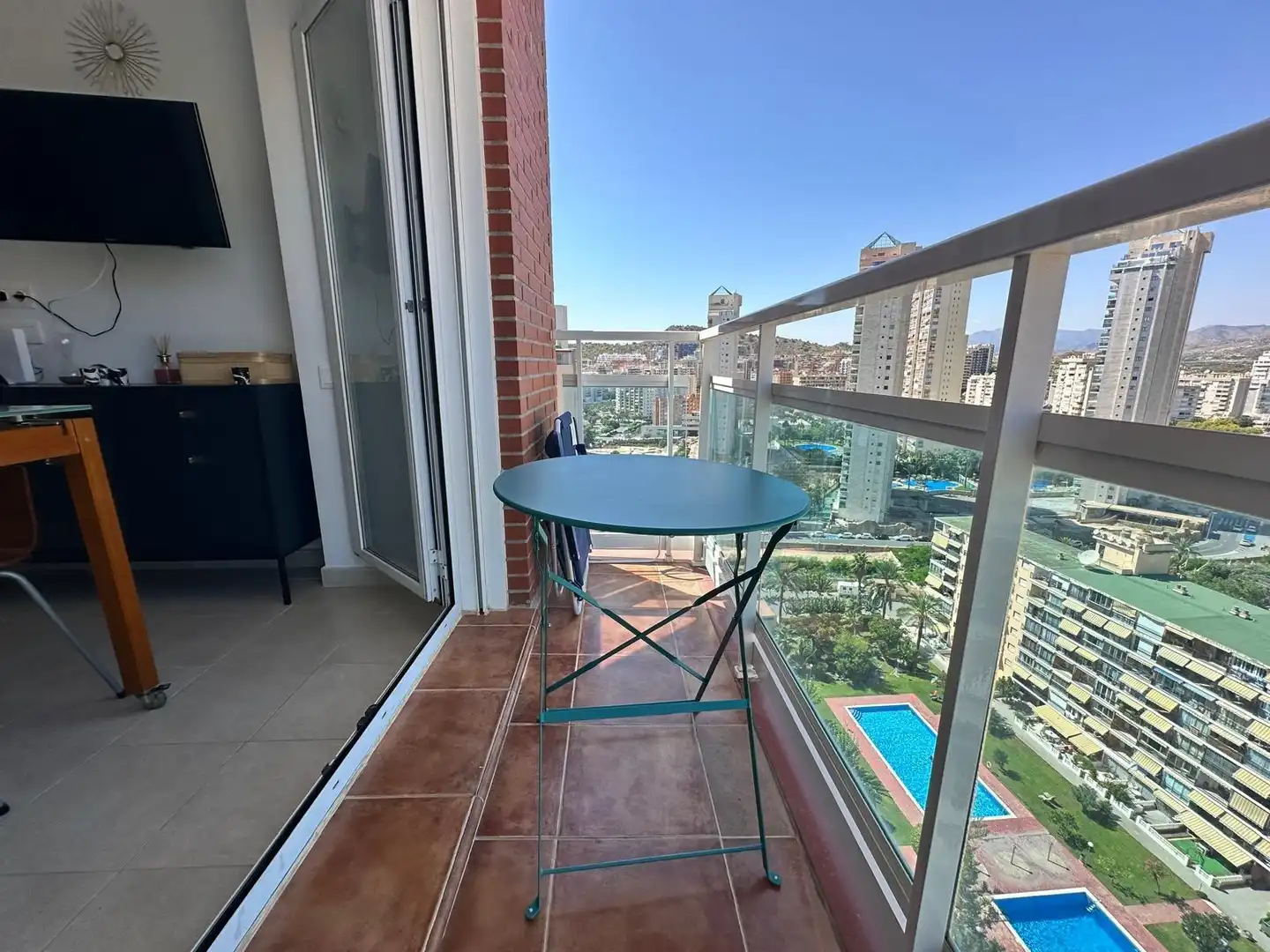 Terrassa de Estudi en venda en Finestrat amb Jardí privat, Terrassa i Moblat