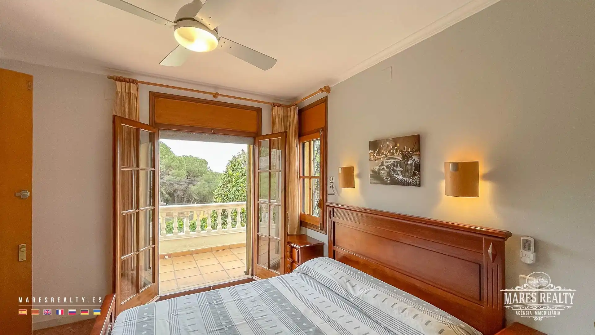 Dormitori de Casa o xalet en venda en Lloret de Mar amb Calefacció, Jardí privat i Terrassa