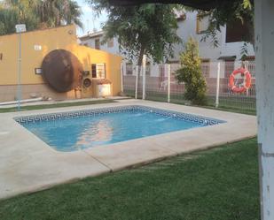 Swimming pool of Single-family semi-detached to rent in Aljaraque  with Air Conditioner and Terrace