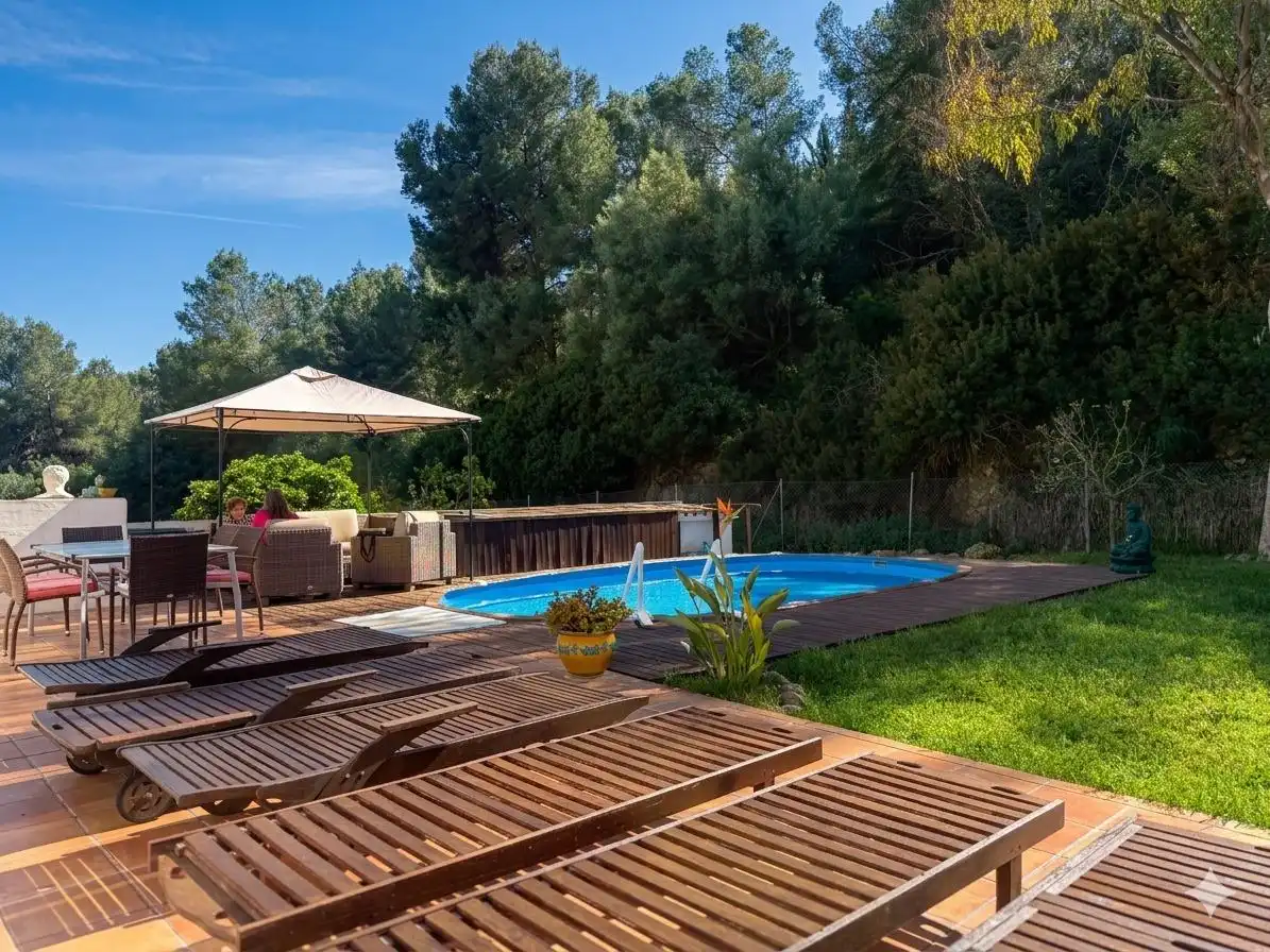 Piscina de Casa o xalet en venda en  Palma de Mallorca amb Aire condicionat, Calefacció i Terrassa