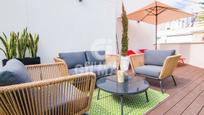 Terrace of Attic for sale in  Madrid Capital  with Terrace and Furnished