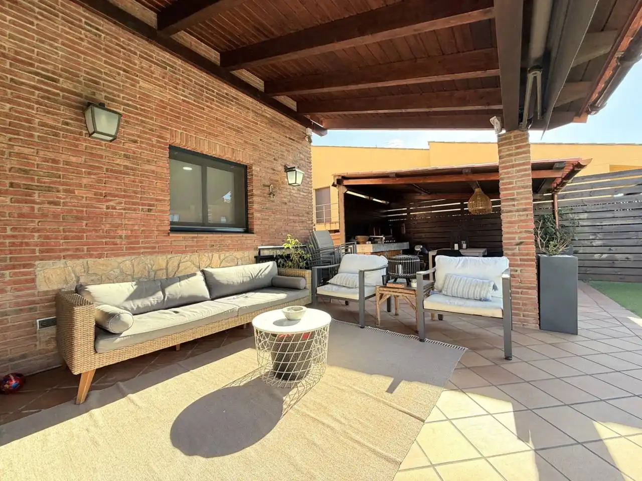 Terrace of Houses for sale in Santa Maria de Palautordera  with Air Conditioner, Heating and Terrace