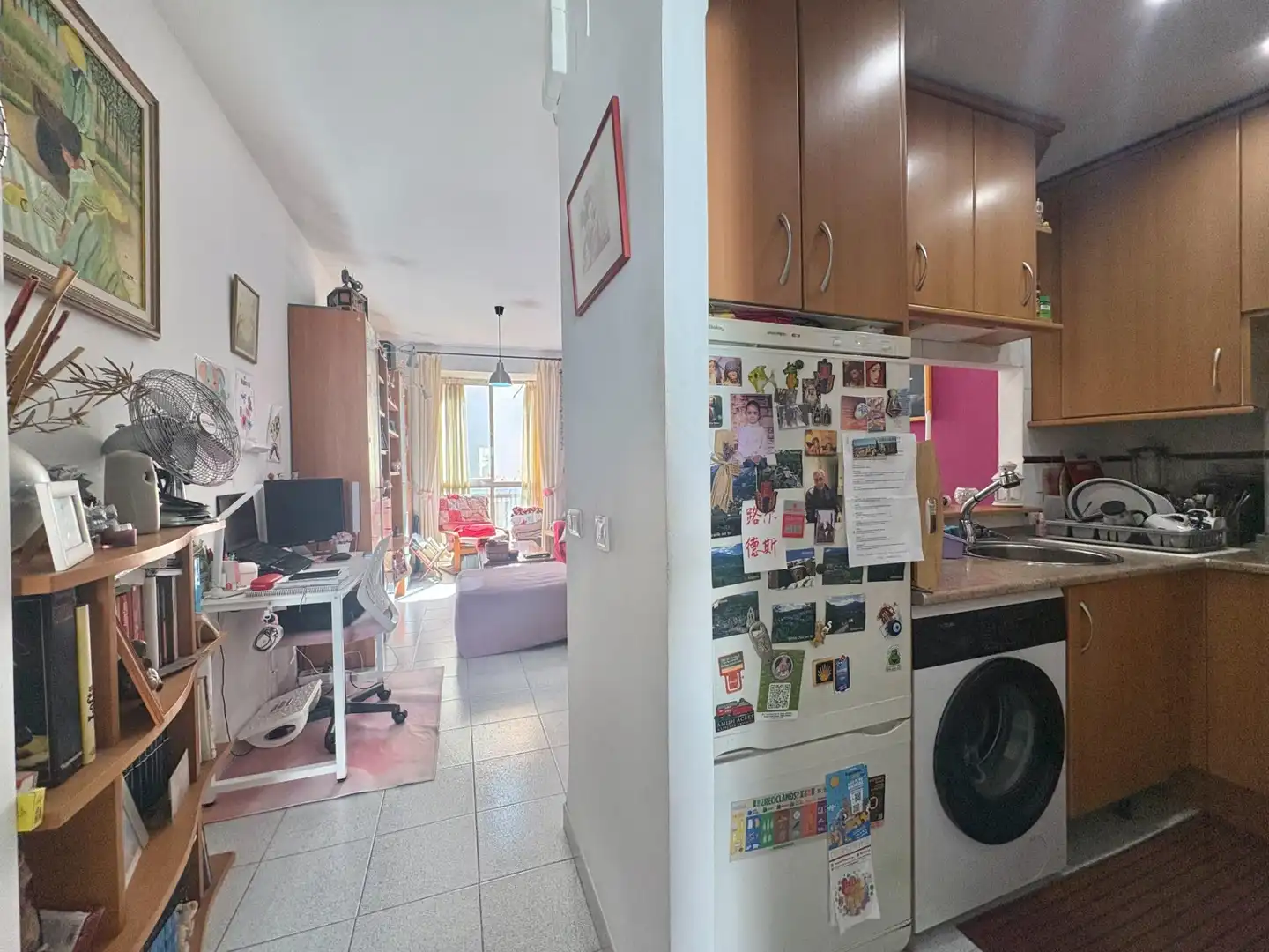 Cuina de Pis en venda en Málaga amb Aire condicionat i Moblat