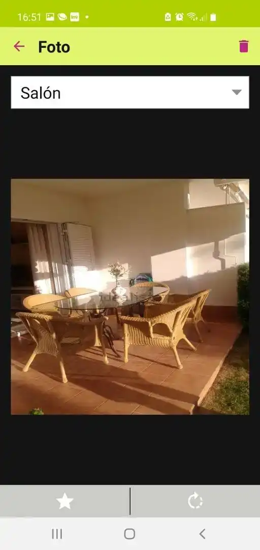 Comedor de Apartamento de alquiler en Rota con Aire acondicionado, Jardín privado y Piscina